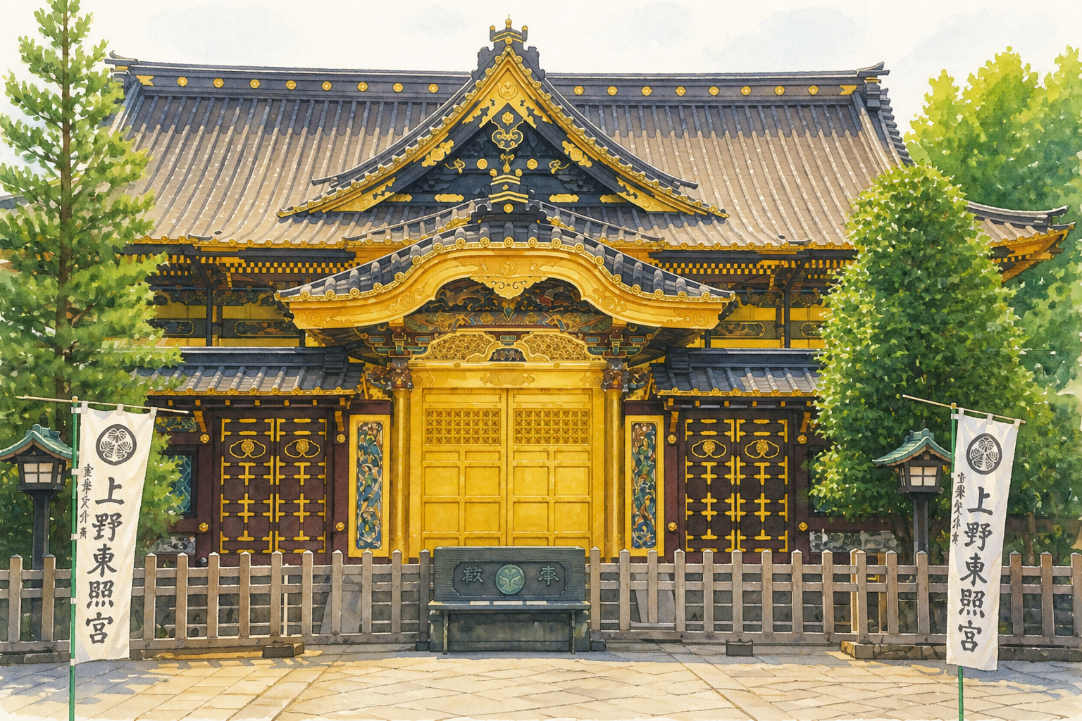 上野東照宮の社殿