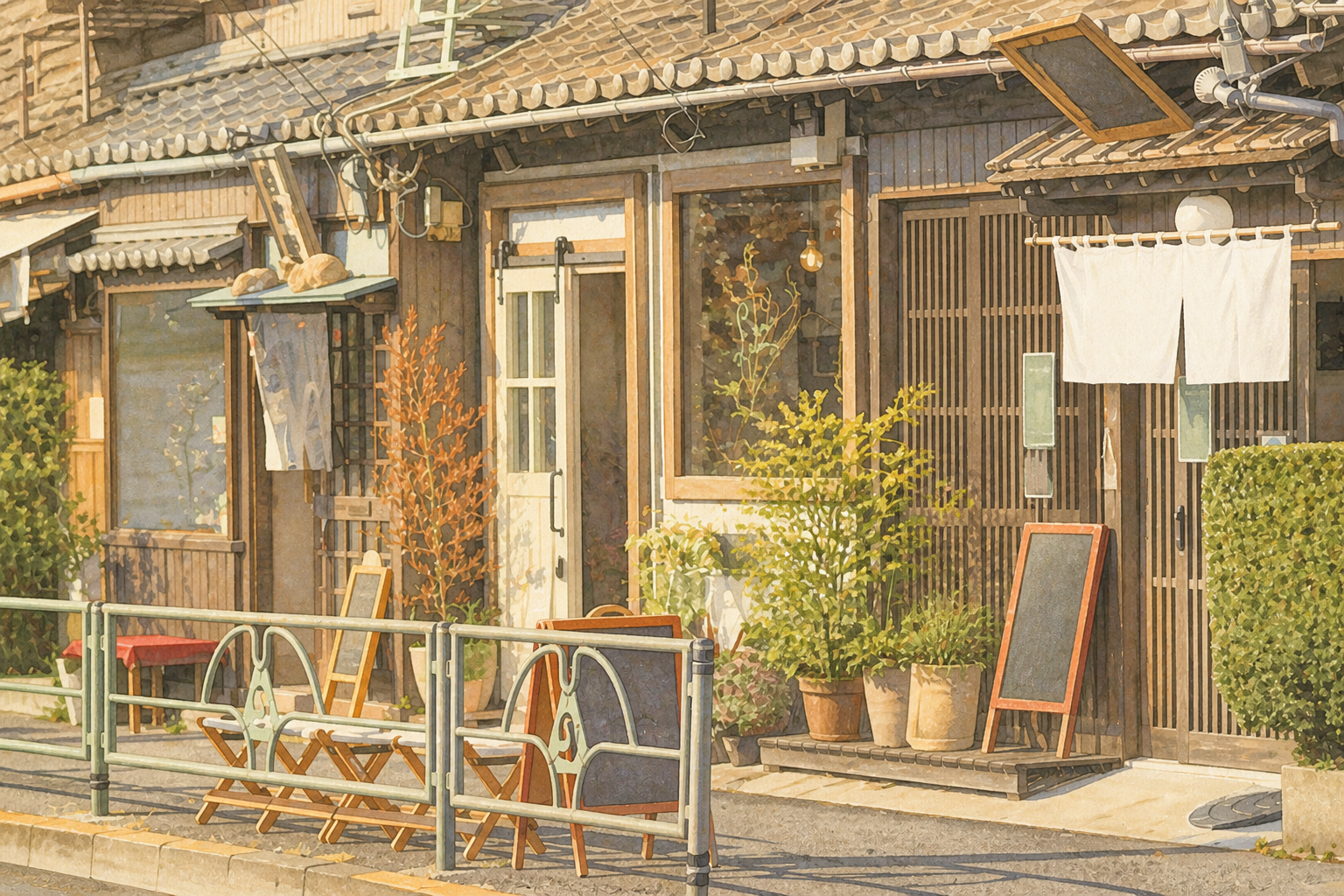 谷中・根岸周辺の昔ながらの街並み
